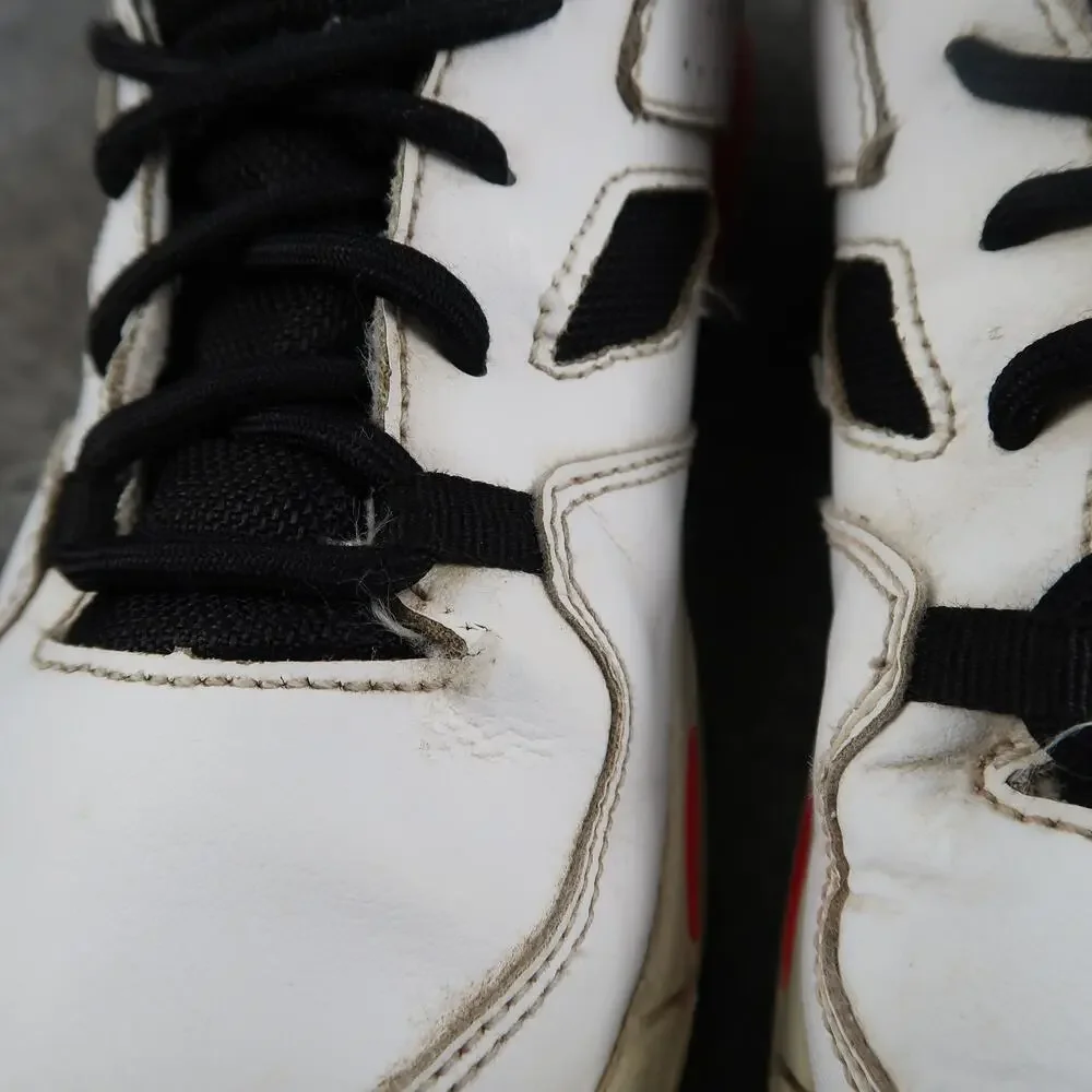 Nike Shoes Youth Air Jordan Flight Club 91 3Y Sneakers Basketball High Top White - Picture 15 of 15